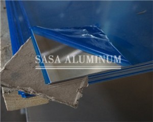 Plaque en aluminium 2017
