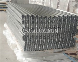 What is the manufacturing process of aluminum corrugated sheet?