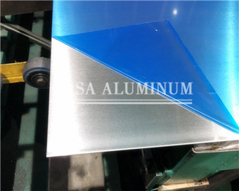 Feuille d'aluminium 5052/5005 pour applications spéciales de camions à cabine carrée en alliage d'aluminium