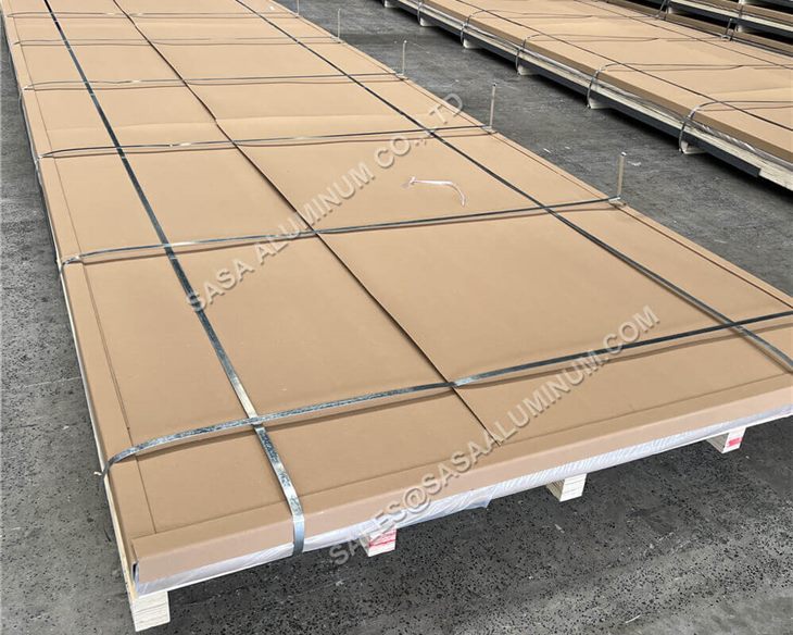SASA ALUMINUM marine aluminum plate export packaging