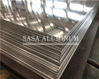 Plaque en aluminium 6351 T6 Image vedette