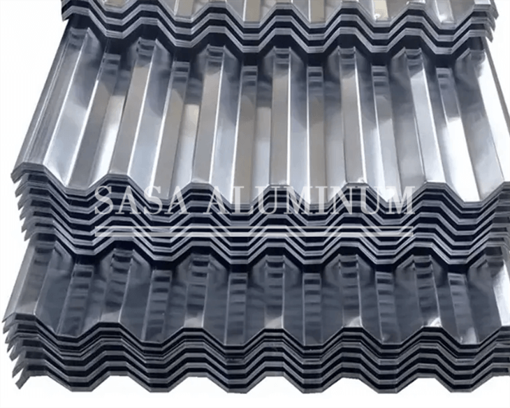 Aluminum roofing sheet