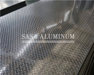 Plaque à damier en aluminium