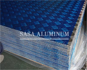 Aluminum Small Five-Bar Tread Plate