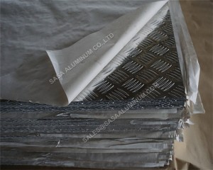 Aluminum Small Five-Bar Tread Plate