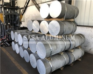 Barre ronde en aluminium 6063