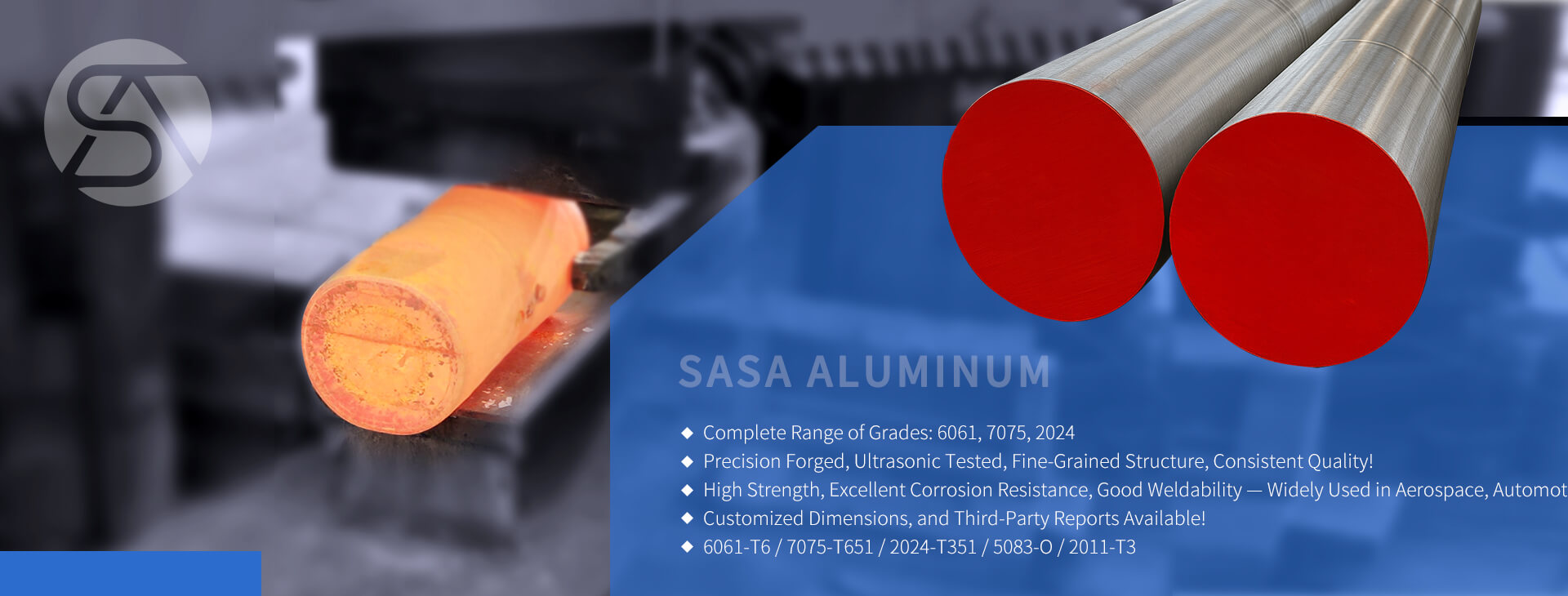 aluminum forged bar