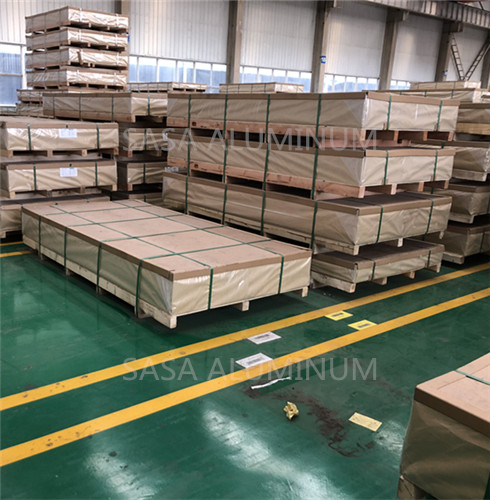 Aluminum sheet package