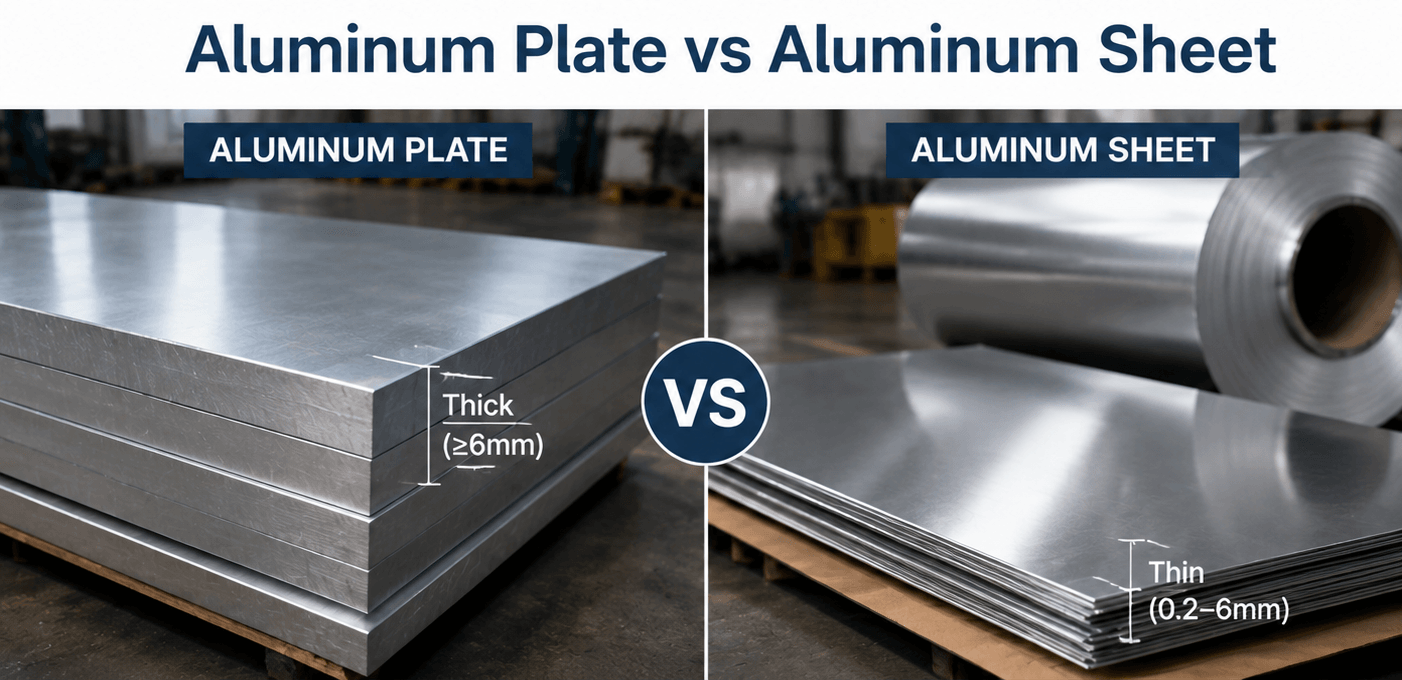Aluminum Plate vs Aluminum Sheet: How to Select the Right Material